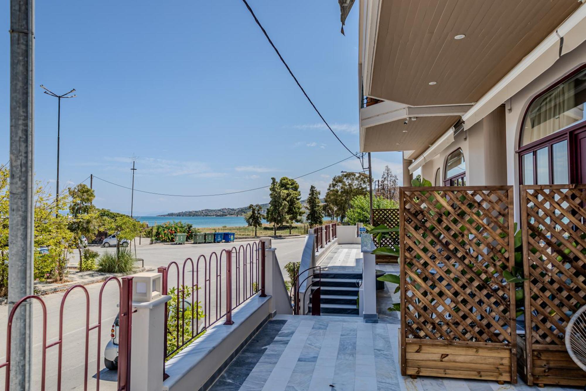 Take Me Here With A Sea View By Salt Apartments Wolos Zewnętrze zdjęcie